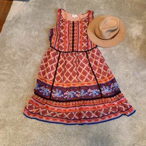 ECI New York Multi-Patterned Dress 12